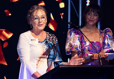 Lorraine Powell's, winner of the Minister's Award, acceptance speech.